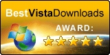 Best Vista Downloads 5 Star Award Winner