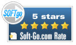 Awarded 5 Stars on Soft-Go.com
